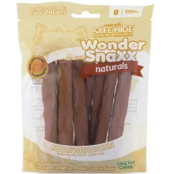 Wonder SnaXX Naturals StiXX Dog Treats Bacon - Small/Medium - 8 Count