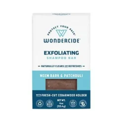 Wondercide All-Natural Exfoliating Neem Bark Cat and Dog Shampoo Bar - 4 oz Bar