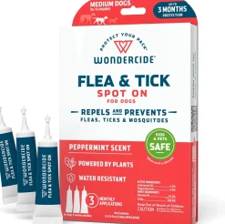 Wondercide Flea & Tick Spot On Spray for Medium Dogs - Peppermint
