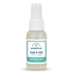 Wondercide Mosquito Flea and Tick Spray for Pets and Home - Cedar - 1 oz Trial Bottle - Case of 12