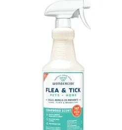 Wondercide Mosquito Flea and Tick Spray for Pets and Home - Cedar - 32 oz Bottle