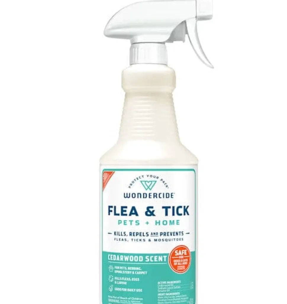 Wondercide Mosquito Flea and Tick Spray for Pets and Home - Cedar - 32 oz Bottle