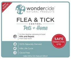Wondercide Mosquito Flea and Tick Spray for Pets and Home - Cedar - 128 oz Bottle