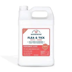 Wondercide Mosquito Flea and Tick Spray for Pets and Home - Peppermint - 128 oz Bottle