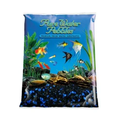 World Wide Imports Pure Water Pebbles for Freshwater Aquarium - White Rose - 5 Lbs - Case of 6