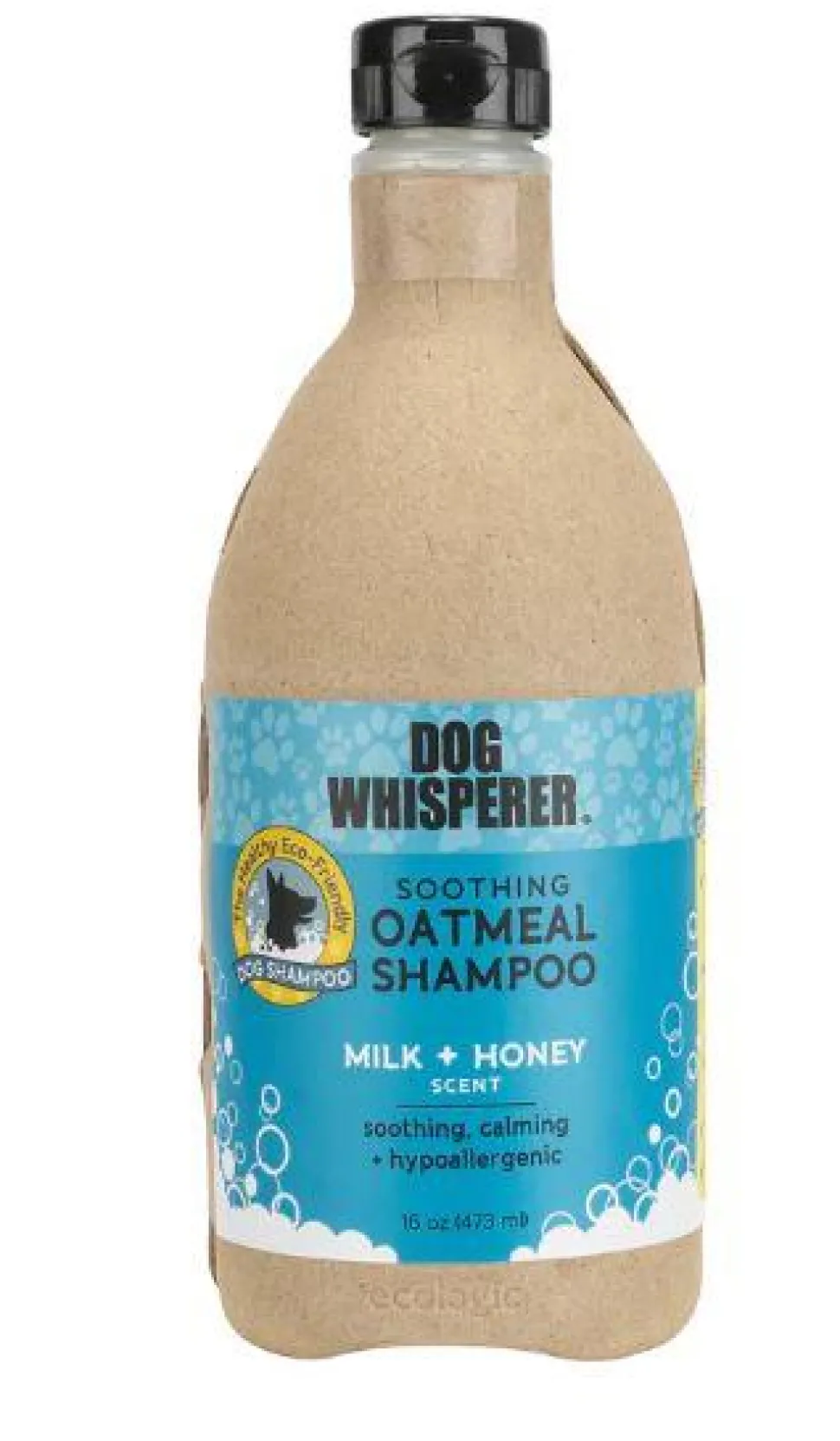 YAYA Organics Dog Whisperer Hypo-allergenic and Calming Milk and Honey Scent Soothing Oatmeal Dog Shampoo - 16 Oz