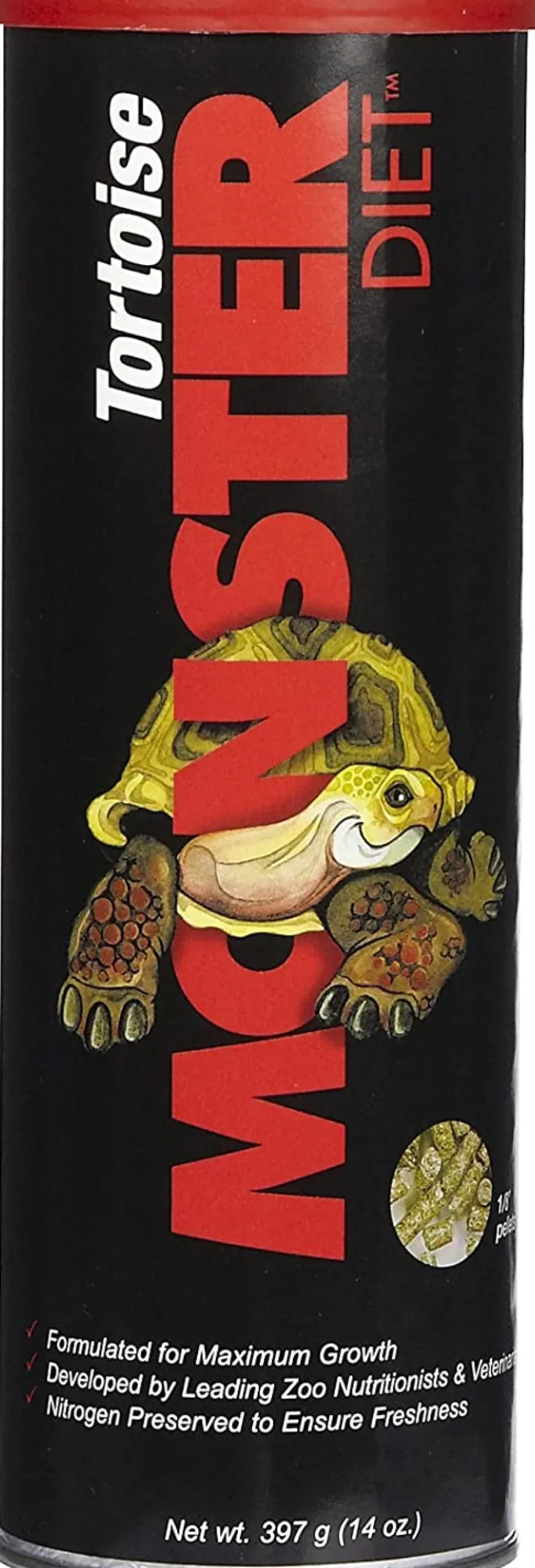 Zeigler Bros 1/8" Tortoise Monster Diet Turtle Food - 14 oz