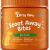 Zesty Paws Anal Gland Health Scoot Away Bites for Digestive & Immune Support Chicken Soft Chews for Dogs