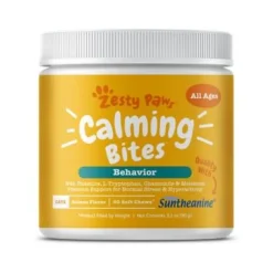 Zesty Paws Calming Bites Salmon Soft Chew Cat Supplements - 60 Count