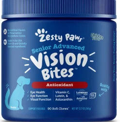 Zesty Paws Senior Advanced Vision Bites