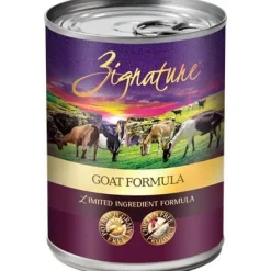 Zignature Goat Formula Canned Dog Food - 12/13 oz Cans - Case of 1