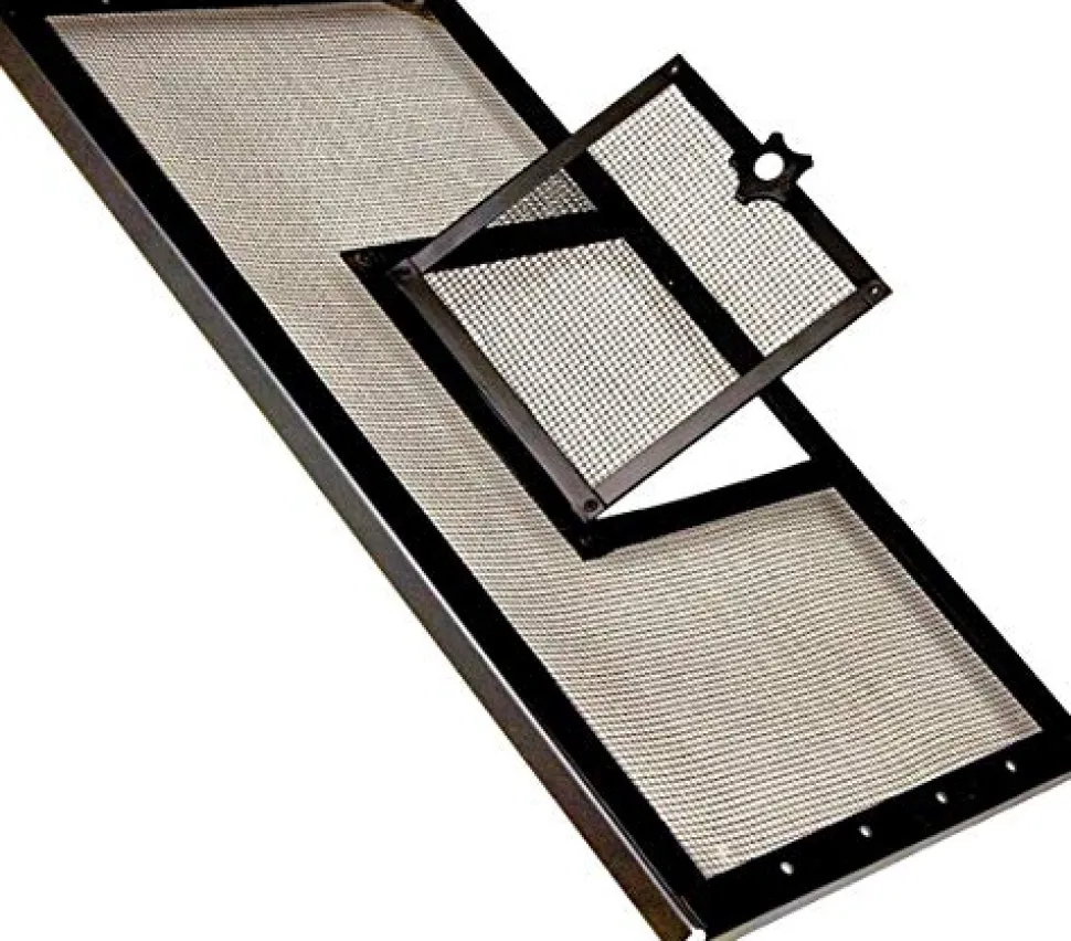 Zilla Fresh Air Screen Cover with Hinged Door - 30" x 12"
