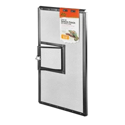 Zilla Fresh Air Screen Cover with Hinged Door - 24" x 12"