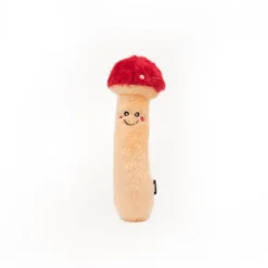 Zippy Paws Kickerz Mushroom Plush Catnip Cat Toy - Small