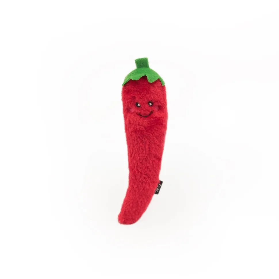Zippy Paws Kickerz Pepper Plush Catnip Cat Toy - Small