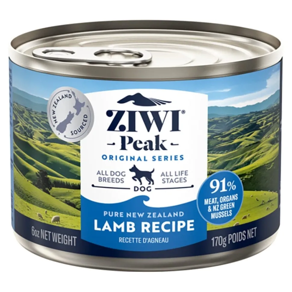 Ziwi Peak All-Life-Stages and Breeds New Zealand Lamb Recipe Canned Dog Food - 6 Oz