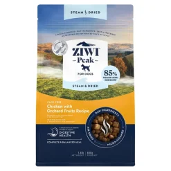 Ziwi Peak Chicken with Orchard Fruits Recipe Steam-Dried Dog Food