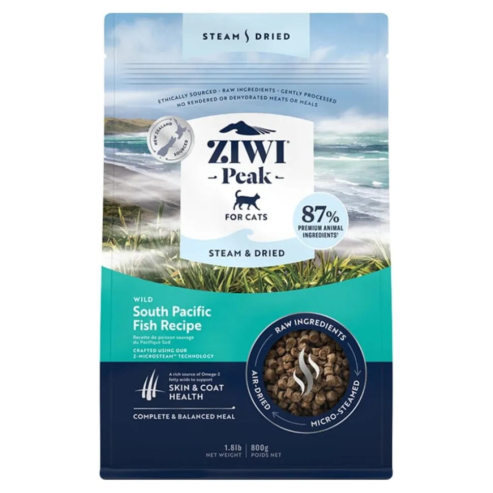 Ziwi Peak South Pacific Fish Recipe Steam-Dried Cat Food