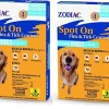 Zodiac Spot On Flea & Tick Control for Dogs - 31 - 60 Lbs - 4 Pack