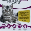 Zoguard Plus Spot-On Topical Flea and Tick Singles for Cats - Under 1.5 Lbs - 1 Pack