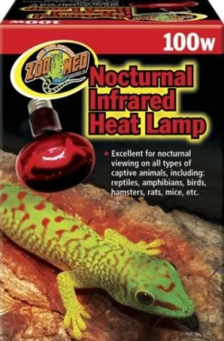 Zoo Med Laboratories 100 Watt Nocturnal Infrared Heat Lamp