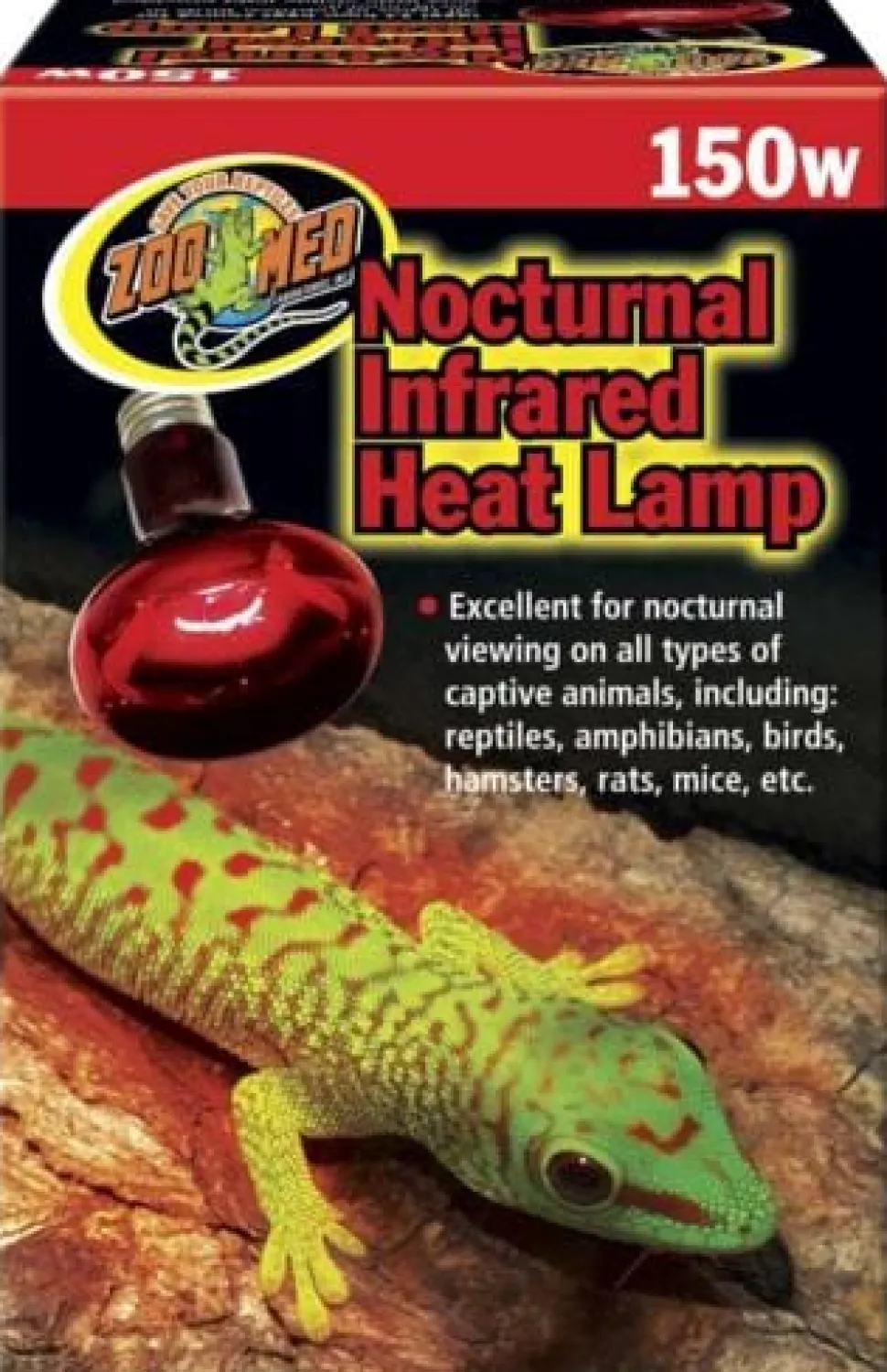 Zoo Med Laboratories 150 Watt Nocturnal Infrared Heat Lamp
