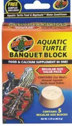 Zoo Med Laboratories Aquatic Banquet Regular Turtle Food - 5 Pack