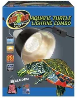Zoo Med Laboratories Aquatic Turtle or Reptile Lighting Combo