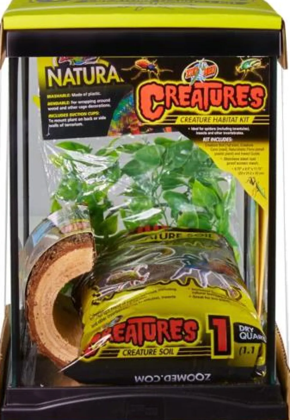 Zoo Med Laboratories Creatures Habitat Kit for Insects - 3 Gallons