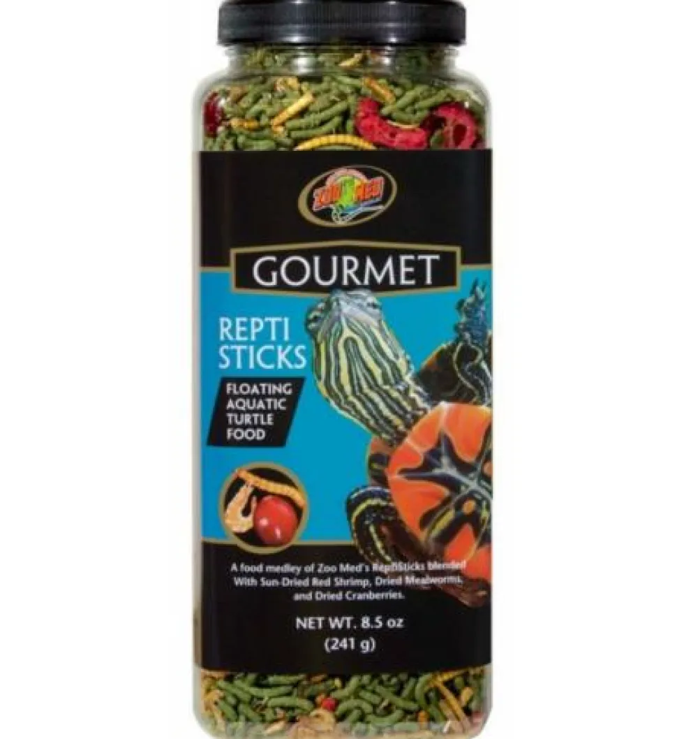 Zoo Med Laboratories Gourmet ReptiSticks Reptile and Turtle Food - 8.5 Oz