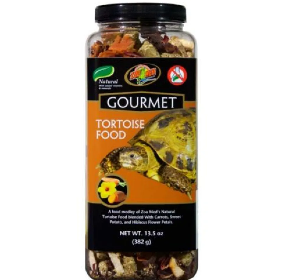 Zoo Med Laboratories Gourmet Tortoise Dry Food - 13.5 Oz