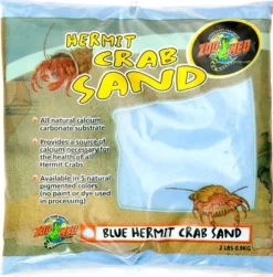Zoo Med Laboratories Hermit Crab Sand - Blue - 2 Lbs