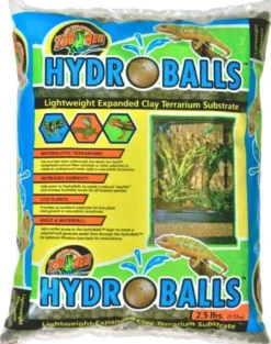 Zoo Med Laboratories Hydroball Clay Pellet Reptile Terrarium Substrate - 2.5 Lbs