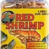 Zoo Med Laboratories Jumbo Red Shrimp Freeze-Dried Large Fish and Reptile Food - 5 Oz