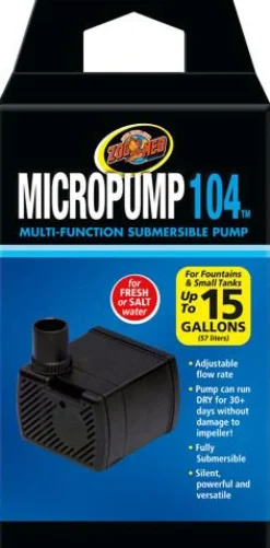 Zoo Med Laboratories Micro Pump 104 Aquarium Sump Pump
