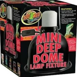 Zoo Med Laboratories Mini Deep Dome Lamp Fixture - 5.5 Inch