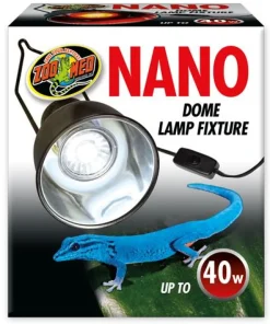 Zoo Med Laboratories Nano Dome Lamp Lighting Fixture - 40 Watt