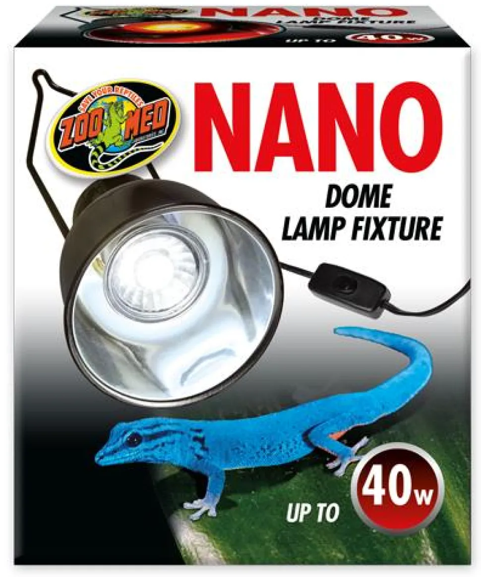 Zoo Med Laboratories Nano Dome Lamp Lighting Fixture - 40 Watt