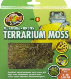 Zoo Med Laboratories Natural Terrarium Moss Reptile Substrate - 15-20 Gallons