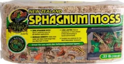 Zoo Med Laboratories Natural New Zealand Sphagnum Moss Reptile and Insects Terrarium Substrate