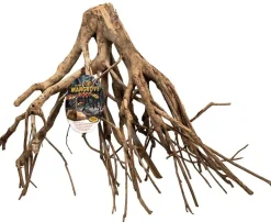 Zoo Med Laboratories Naturally Harvested Talawa Mangrove Root Aquarium Décor - Medium - 16" Inches