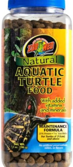 Zoo Med Laboratories Natural Aquatic Maintenance Formula Dry Turtle Food - 12 Oz
