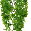 Zoo Med Laboratories Natural Bush Congo Ivy Plastic Plant Aquarium and Terrarium Décor - Medium