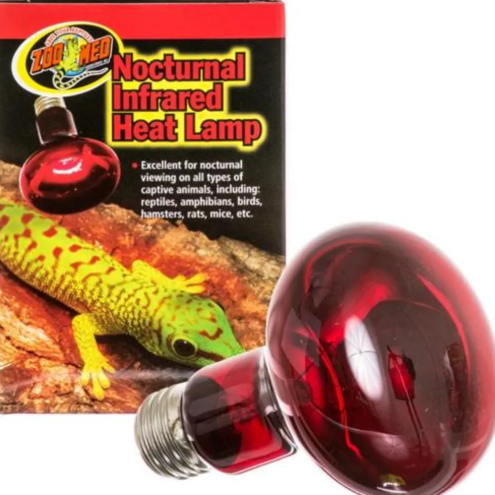 Zoo Med Laboratories Nocturnal Infrared Reptile Heating Lamp - 250 Watt