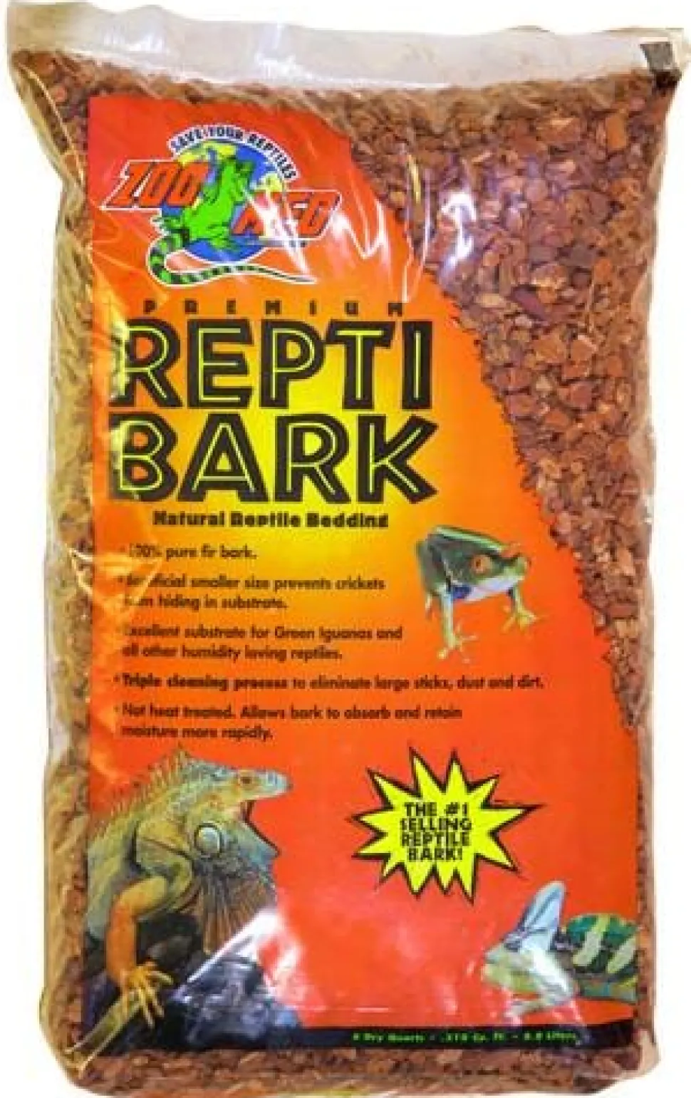 Zoo Med Laboratories Premium Reptibark® Natural Reptile Bedding - 4 Quartz