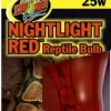 Zoo Med Laboratories Reptile Nightlight Red Bulb - 25 Watt