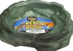 Zoo Med Laboratories Repti Rock Reptile Water Dish Medium - 1.5 X 5.5 X 6.5 Inch