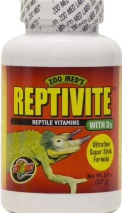 Zoo Med Laboratories ReptiVite Reptile Vitamins with Vitamin D3 - 8 Oz