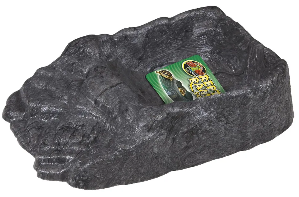 Zoo Med Laboratories Repti Ramp Reptile Water Bowl - Medium