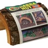 Zoo Med Laboratories Reptile Habba Hut™ for Reptiles, Amphibians & Small Animals Small - 2 X 4.5 X 3.25 Inch